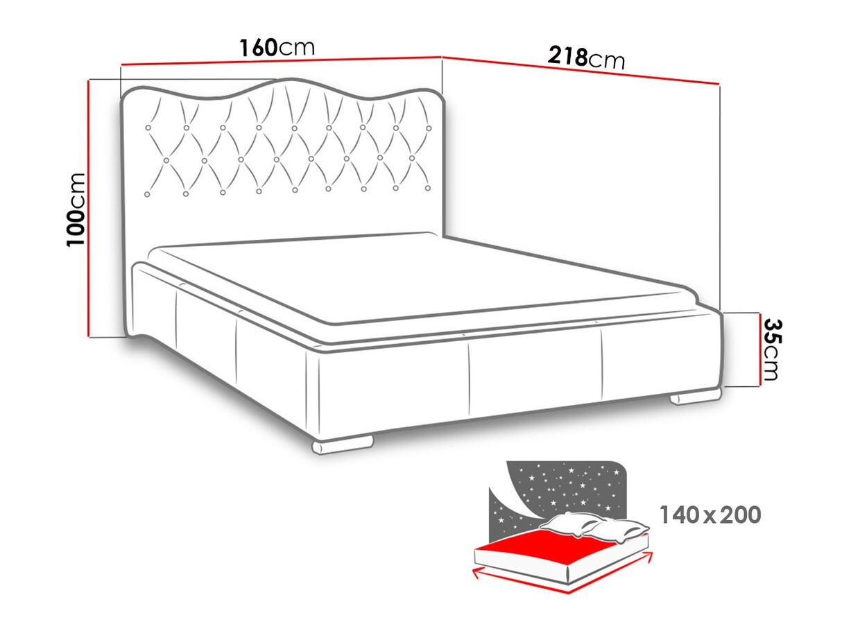 Sänky Atrium (Soft 017)