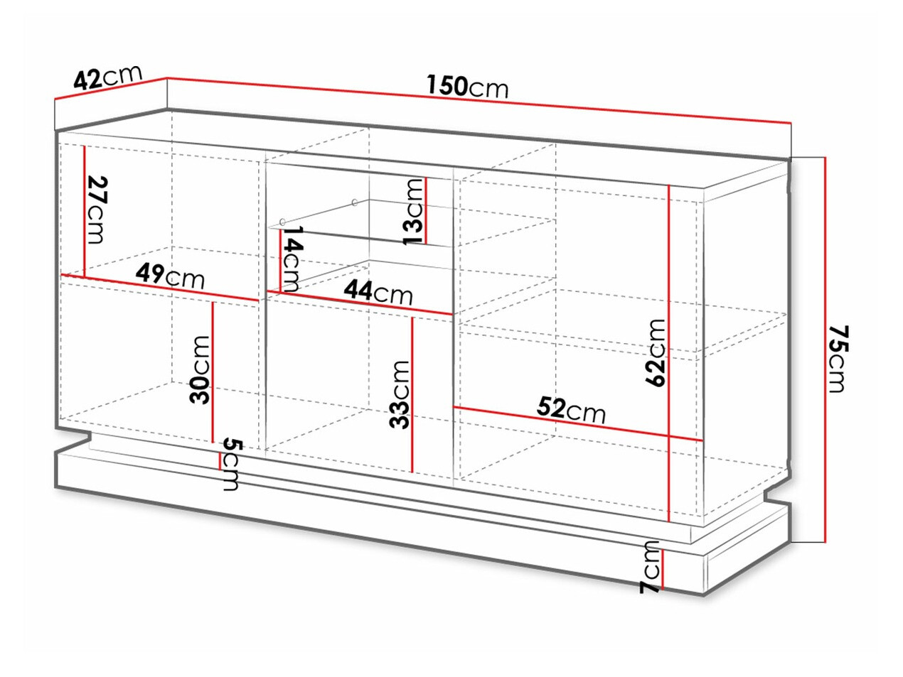 Senkki Linar (Musta + Kiiltävä musta)