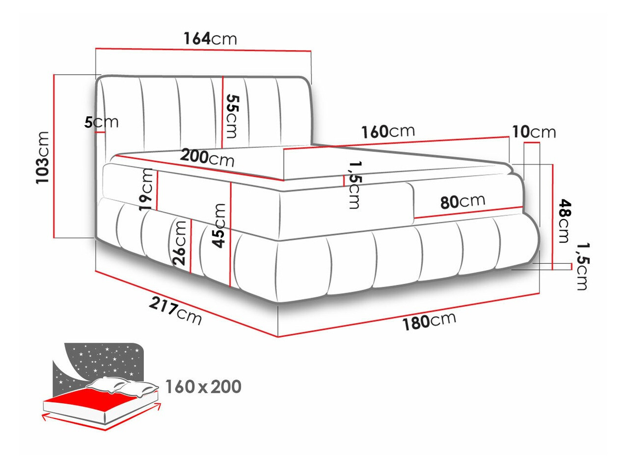 Jenkkisänky Cursus (Kronos 26)