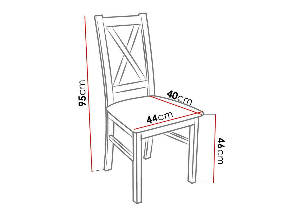 Tuoli Sparks 117 (Pähkinä)