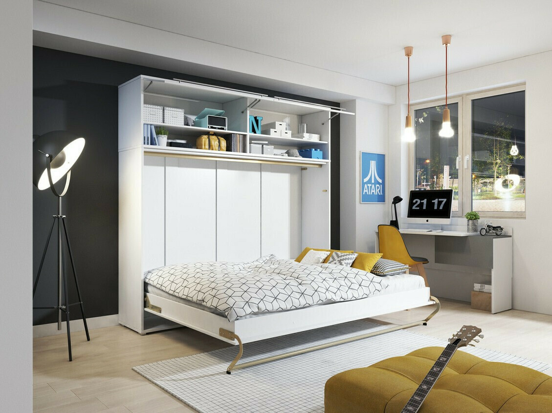 Seinäsänky Concept Pro Lenart IV (Valkoinen + Kiiltävä valkoinen)