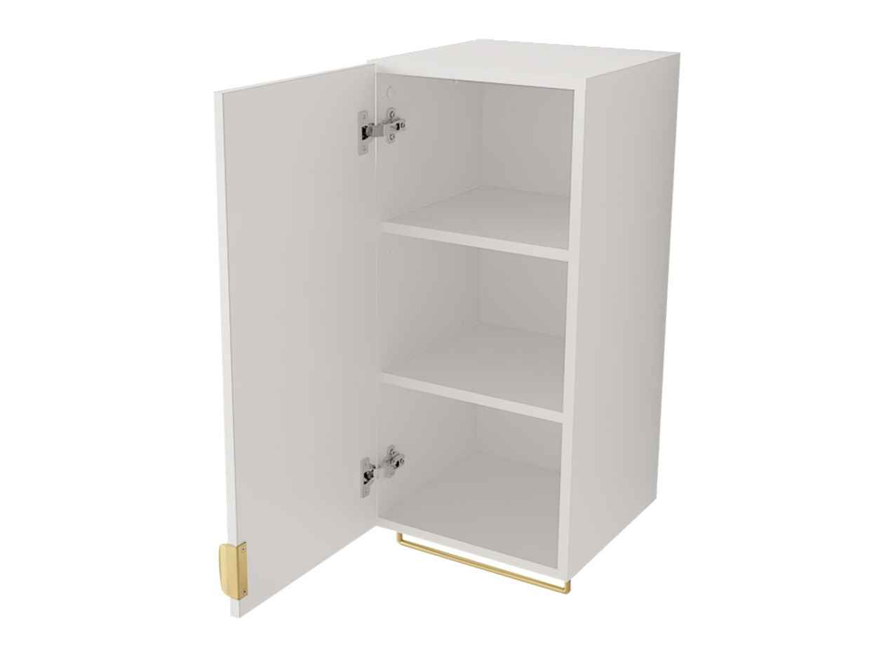 Seinäkiinnitteinen kylpyhuonekaappi Matrix (Harmaa)