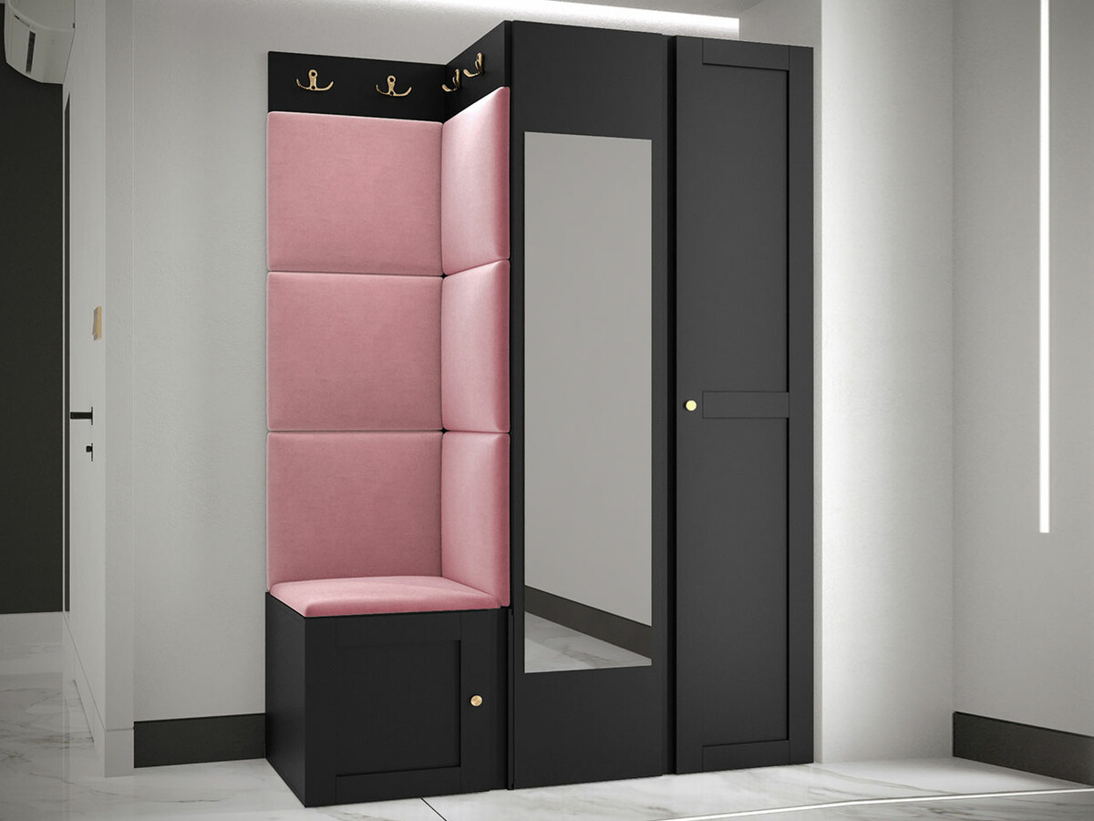 Eteissetti Hartford 380 (Musta)