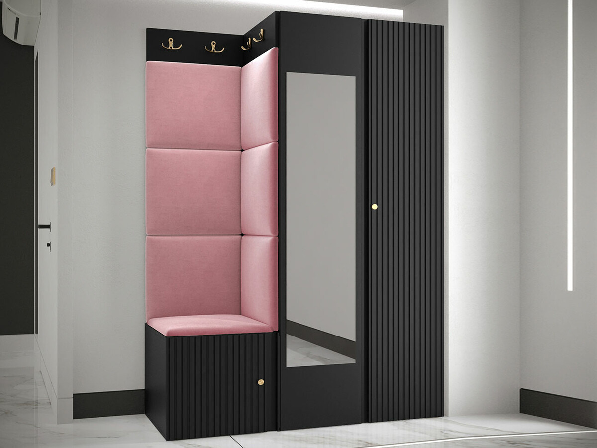 Eteissetti Hartford 388 (Musta)