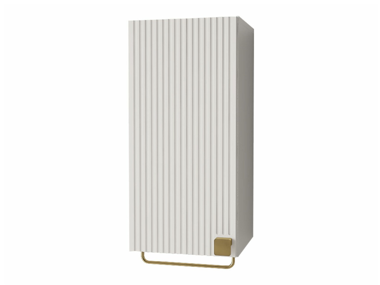 Seinäkiinnitteinen kylpyhuonekaappi Panium I (Valkoinen)