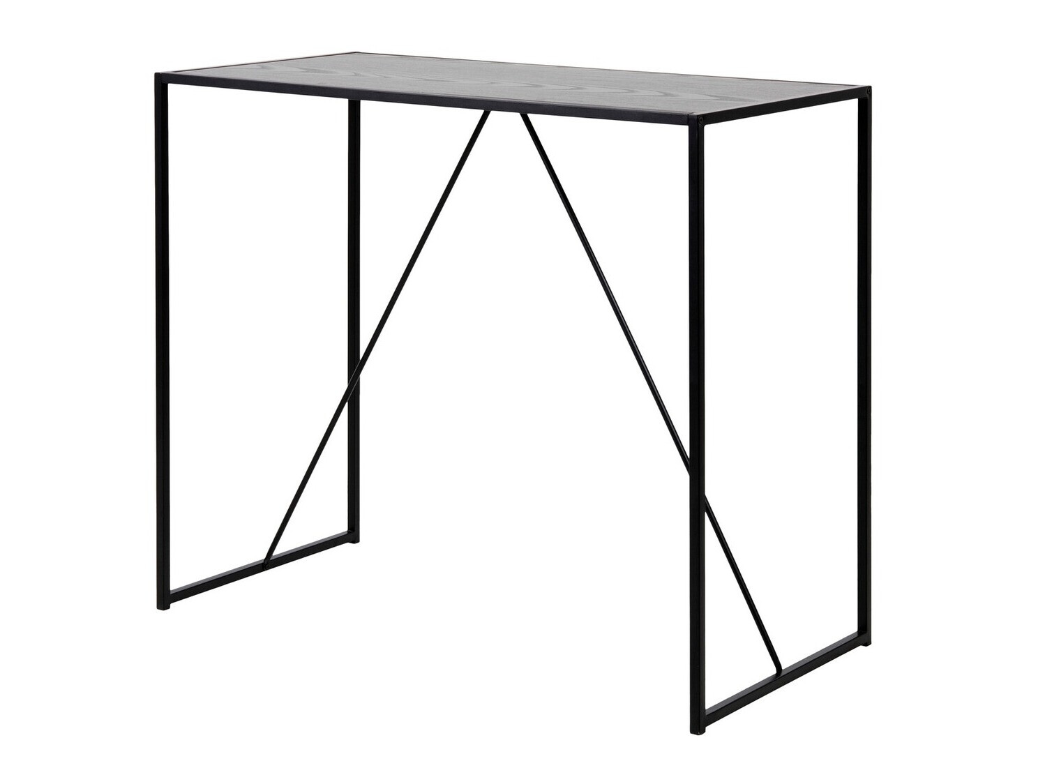 Baaripöytä Norsica Sevferi 162 (Musta + Tumma tuhka)