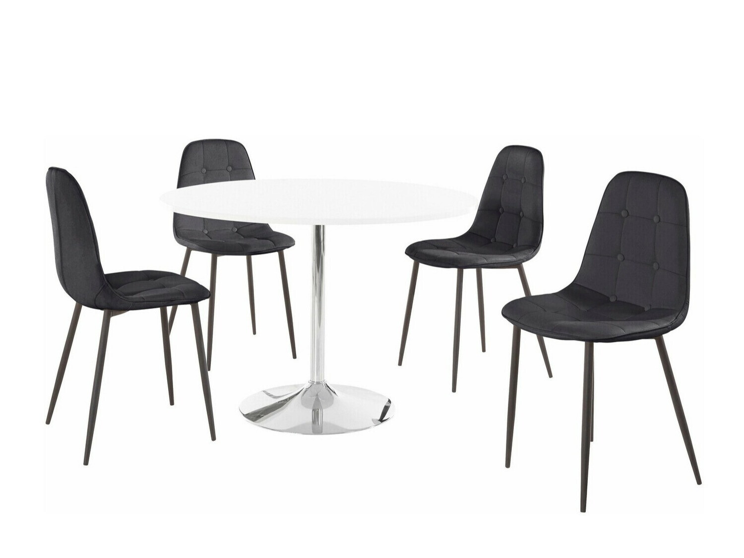 Ruokailuryhmä Denton 932 (Musta)