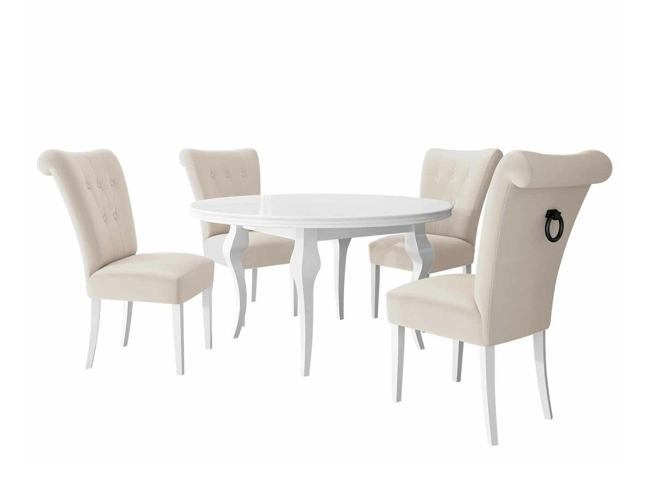 Ruokailuryhmä Racine 142 (Musta)