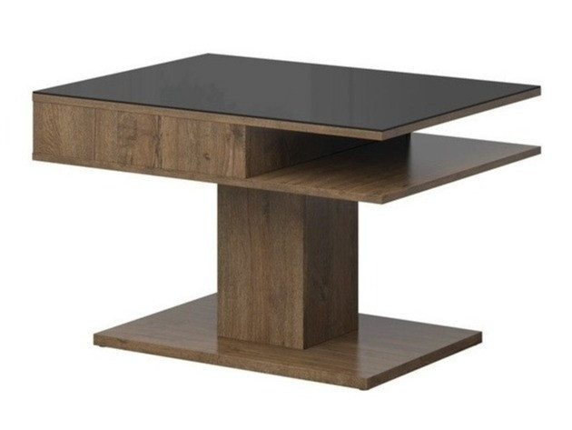 Sohvapöytä Boston 208 (April tammi + Musta)