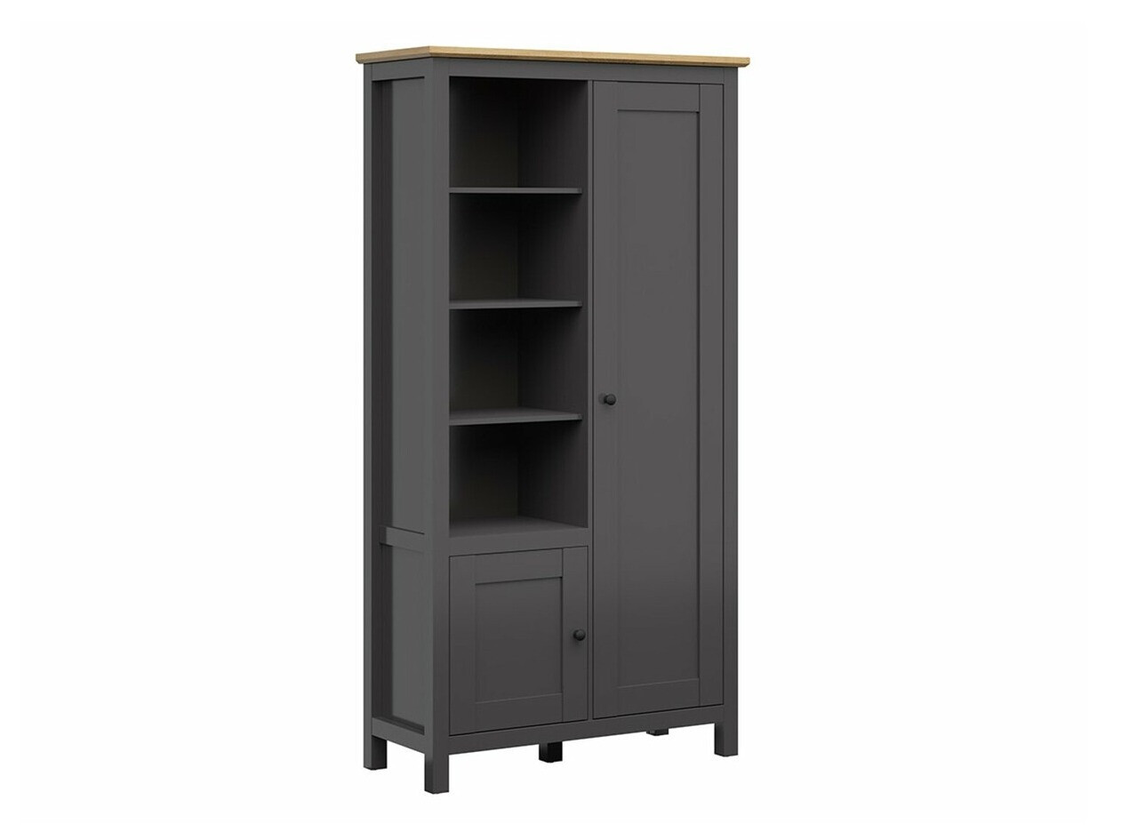 Vaatekaappi Sordoro 128 (Grafiitti + Artisaanitammi)