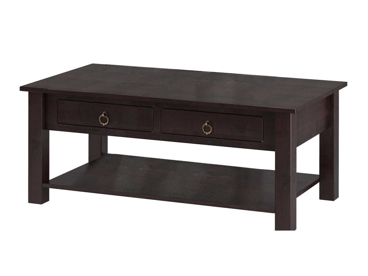 Sohvapöytä Denton 120 (Tummanruskea)