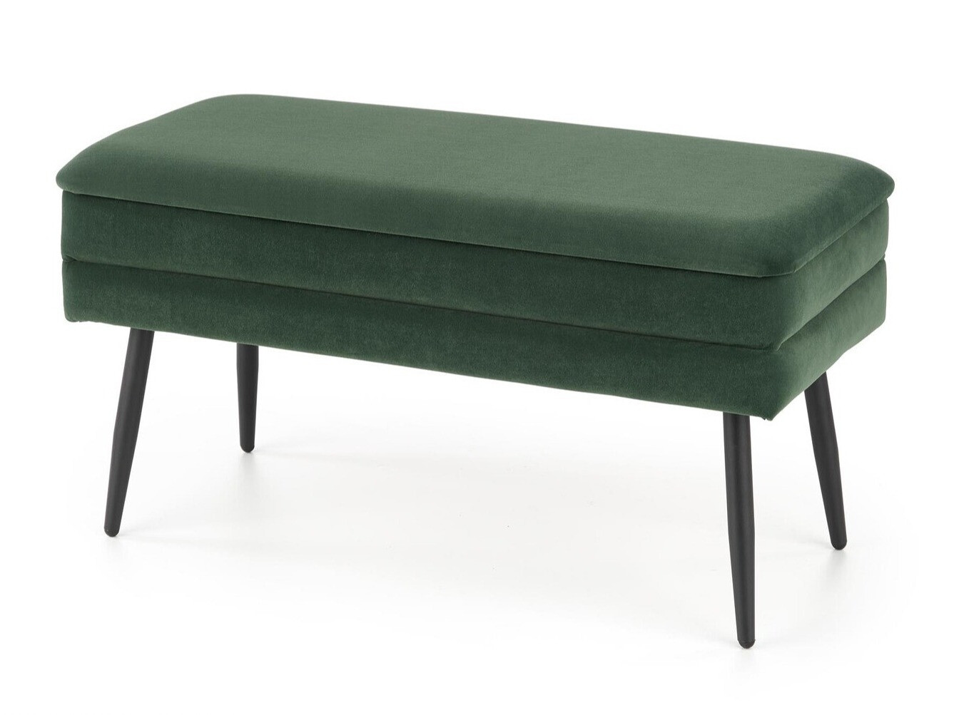Verhoiltu penkki Houston 1255 (Tummanvihreä + Musta)