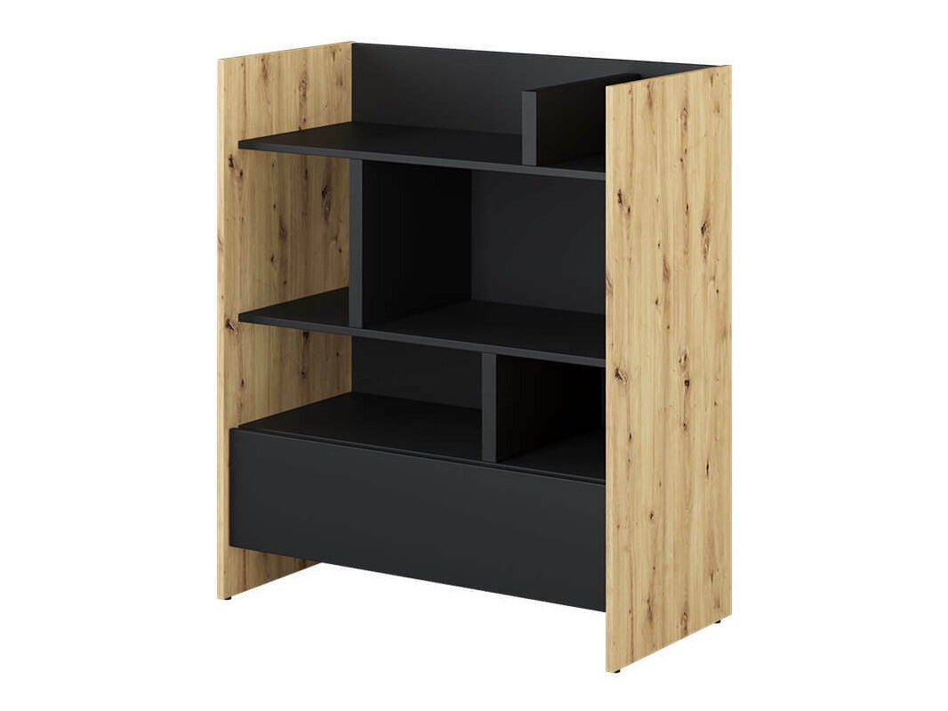 Hylly Concept Pro Lenart VIII (Artisaanitammi + Musta)