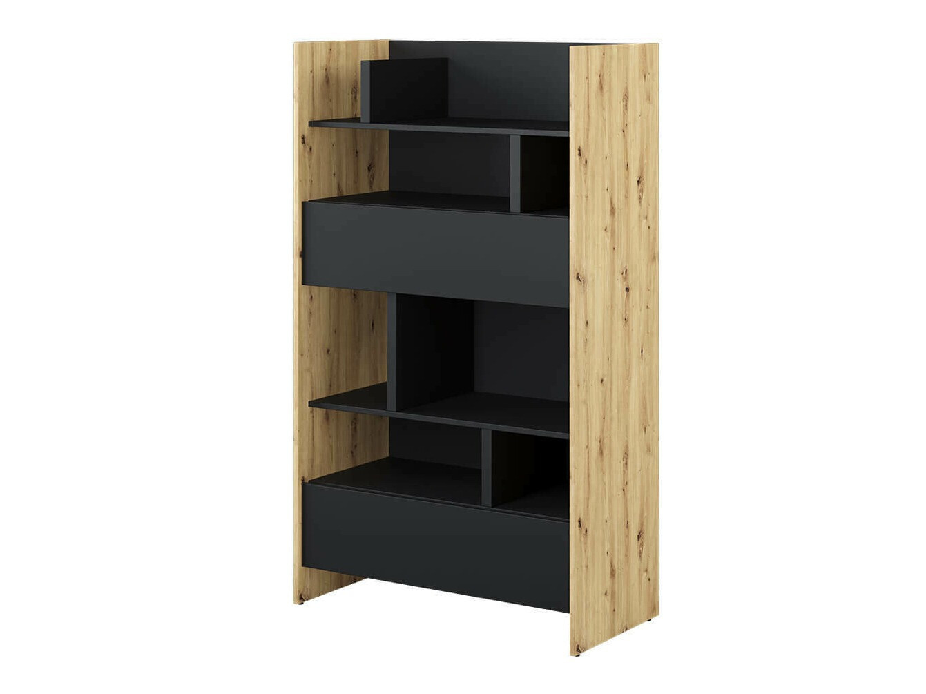 Hylly Concept Pro Lenart X (Artisaanitammi + Musta)