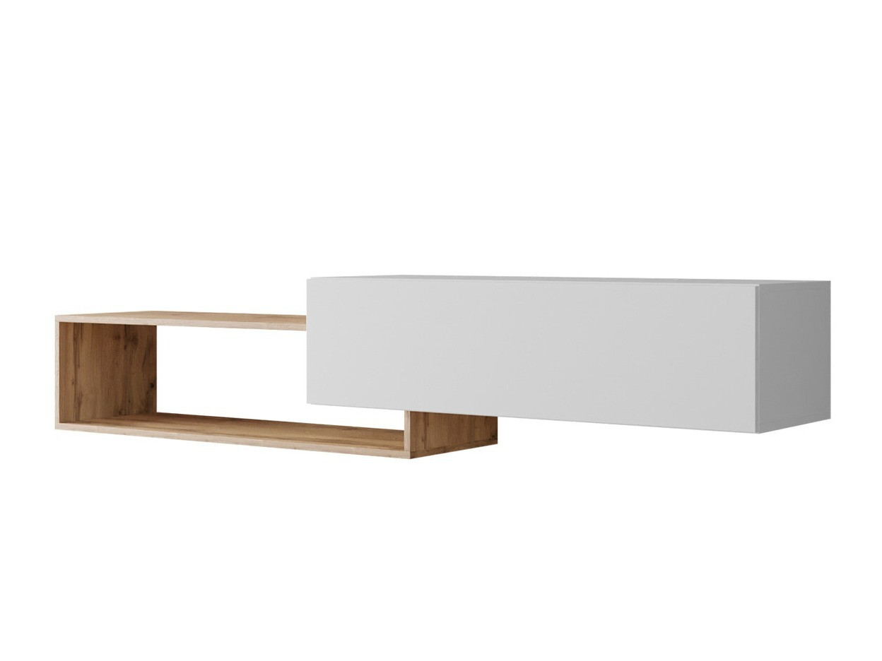 TV-taso Pinos (Valkoinen + Wotan tammi)