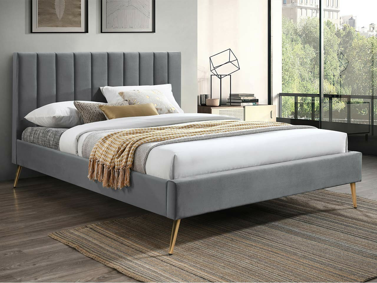 Sänky Comfivo 351 (Harmaa)