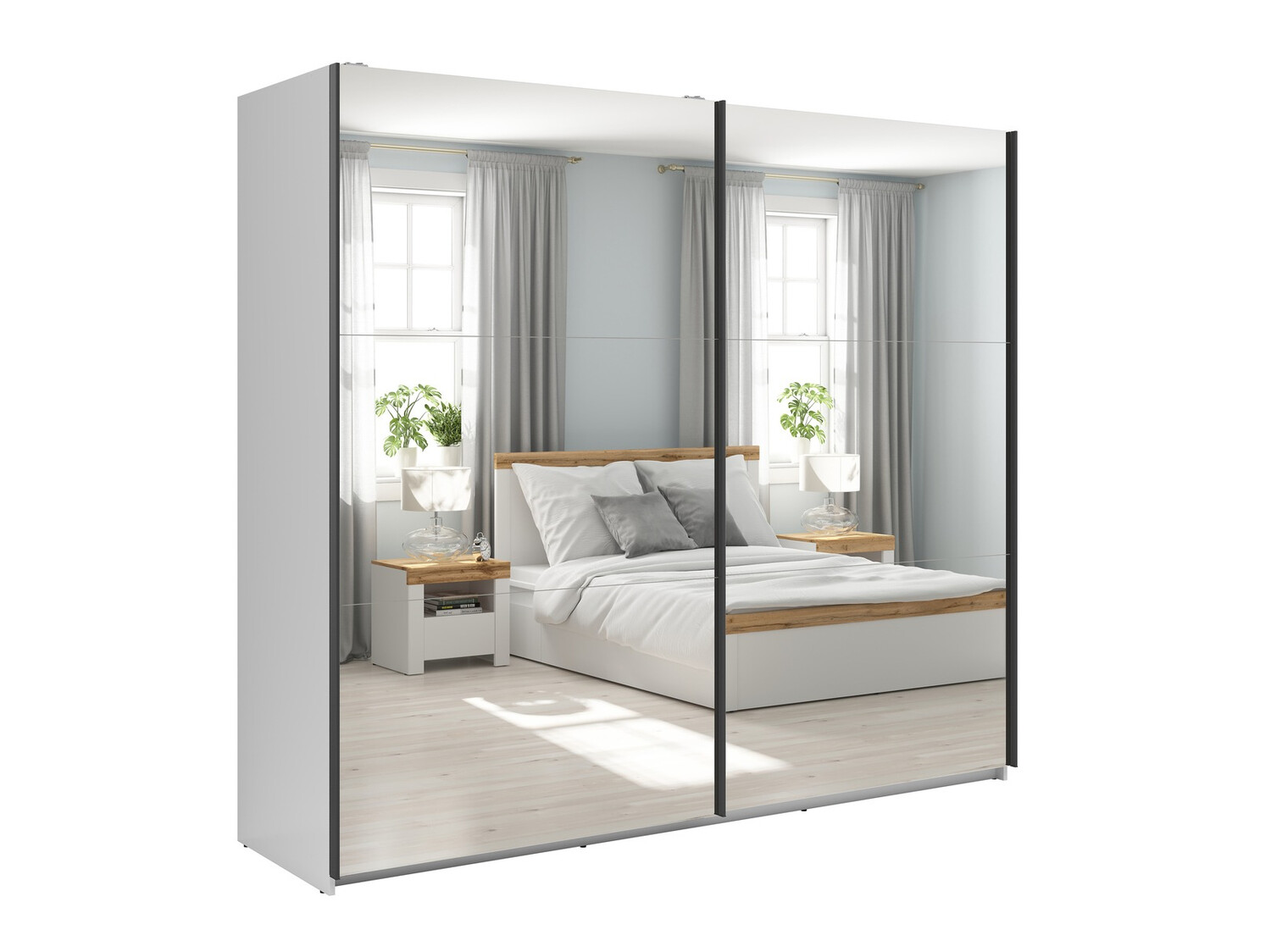 Vaatekaappi Livevaro 122 (Valkoinen)