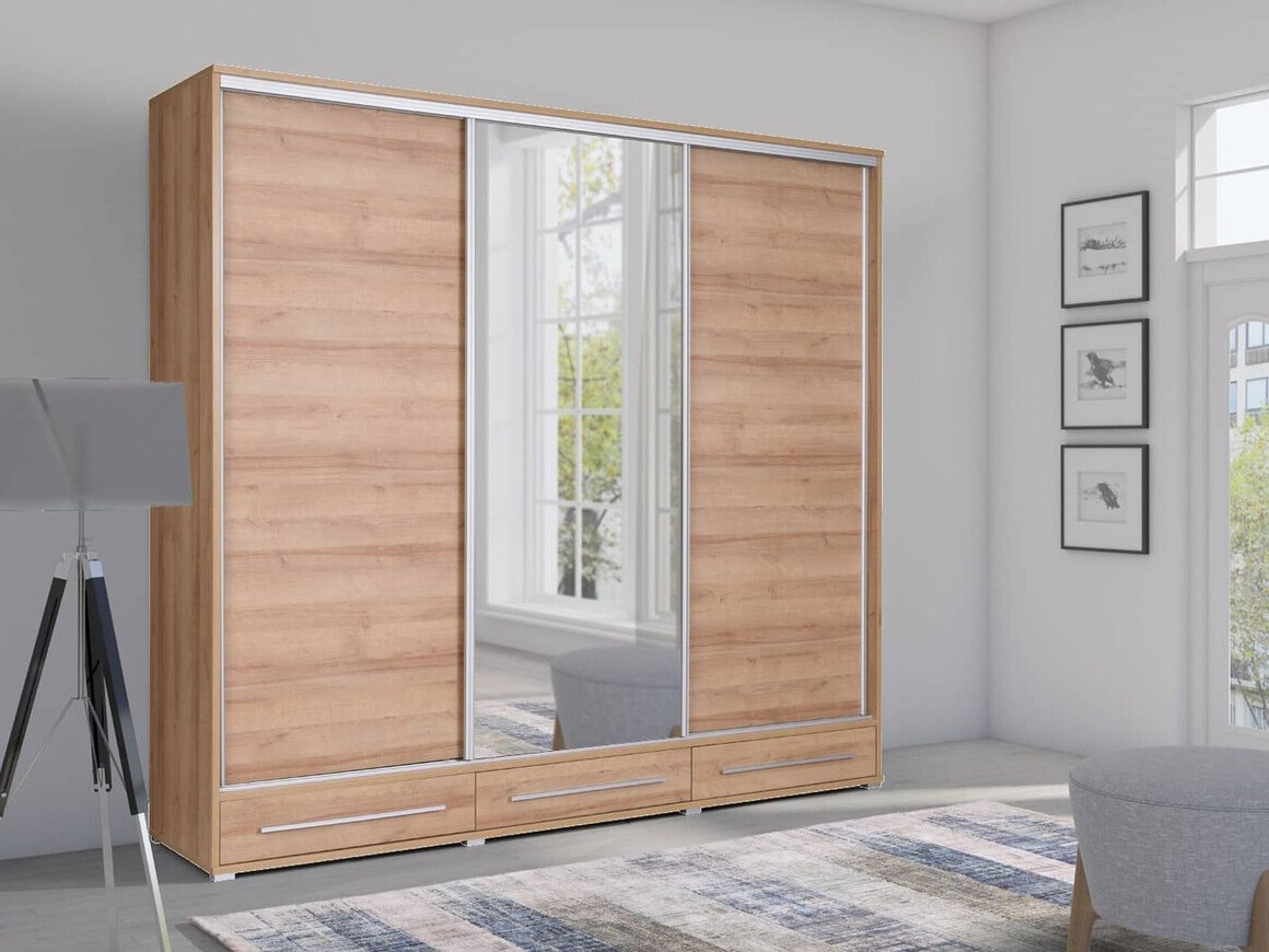 Vaatekaappi Murrieta 143 (Riviera tammi)