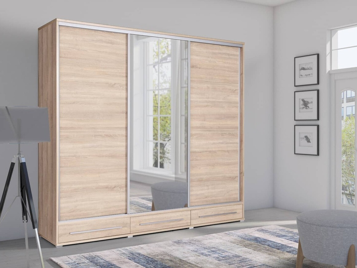 Vaatekaappi Murrieta 143 (Sonoma-tammi)