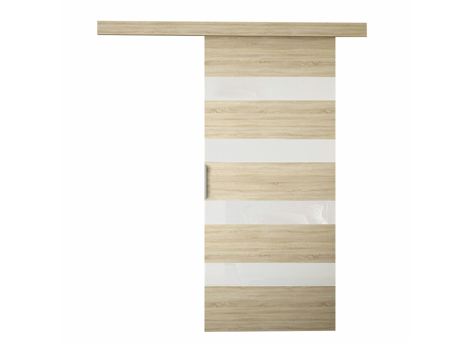 Liukuovi Closico Portalis V (Sonoma-tammi + Valkoinen)