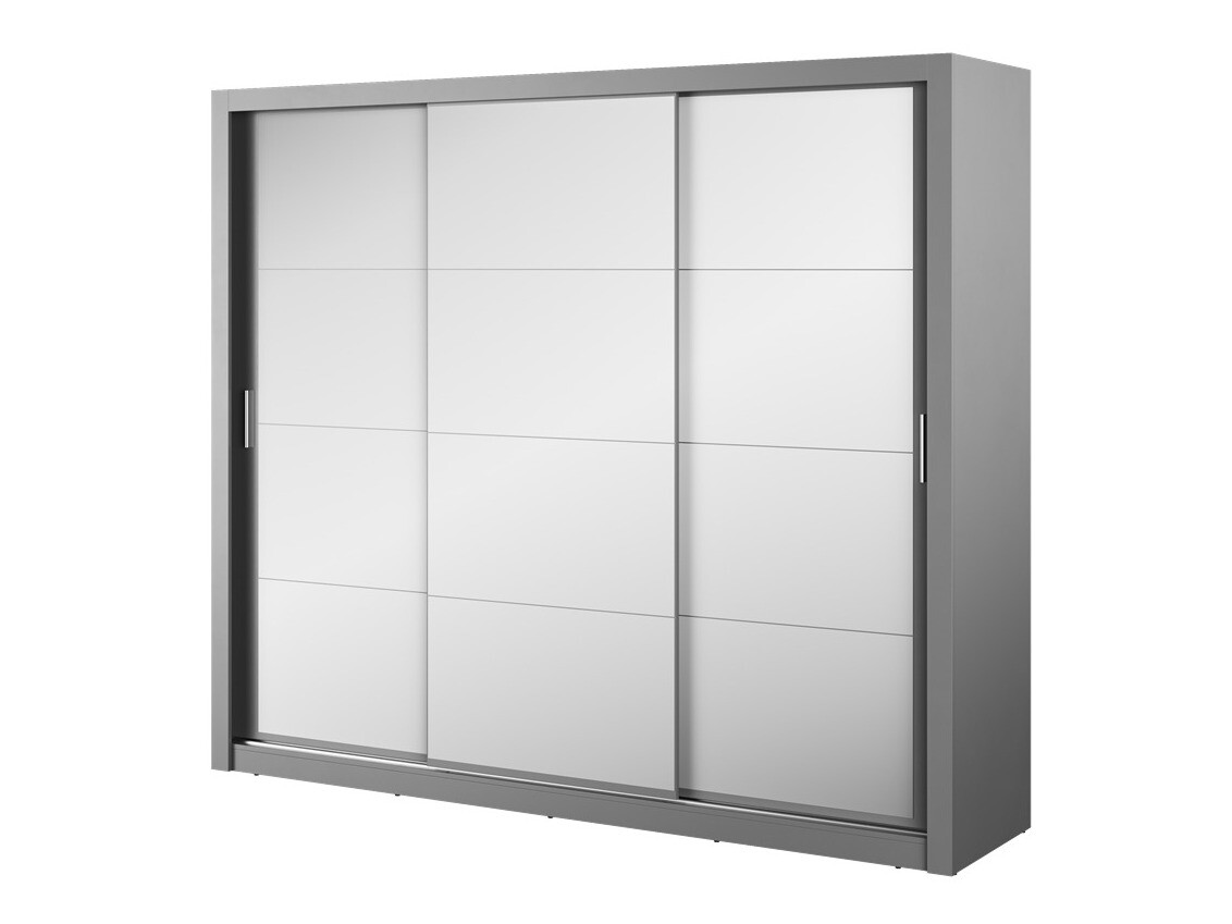 Vaatekaappi Cirdelu 102 (Harmaa)