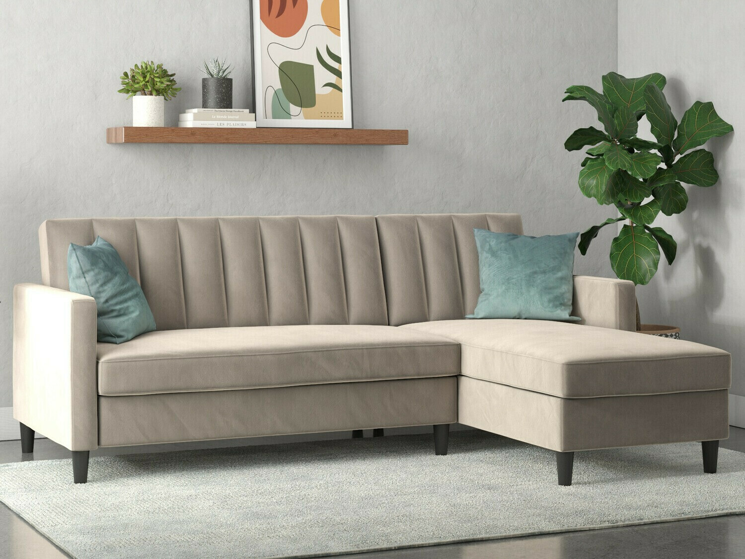 Kulmasohva Tulsa 583 (Taupe)