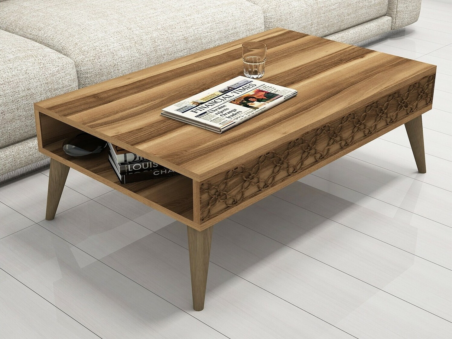 Sohvapöytä Kailua 159 (Pähkinä)