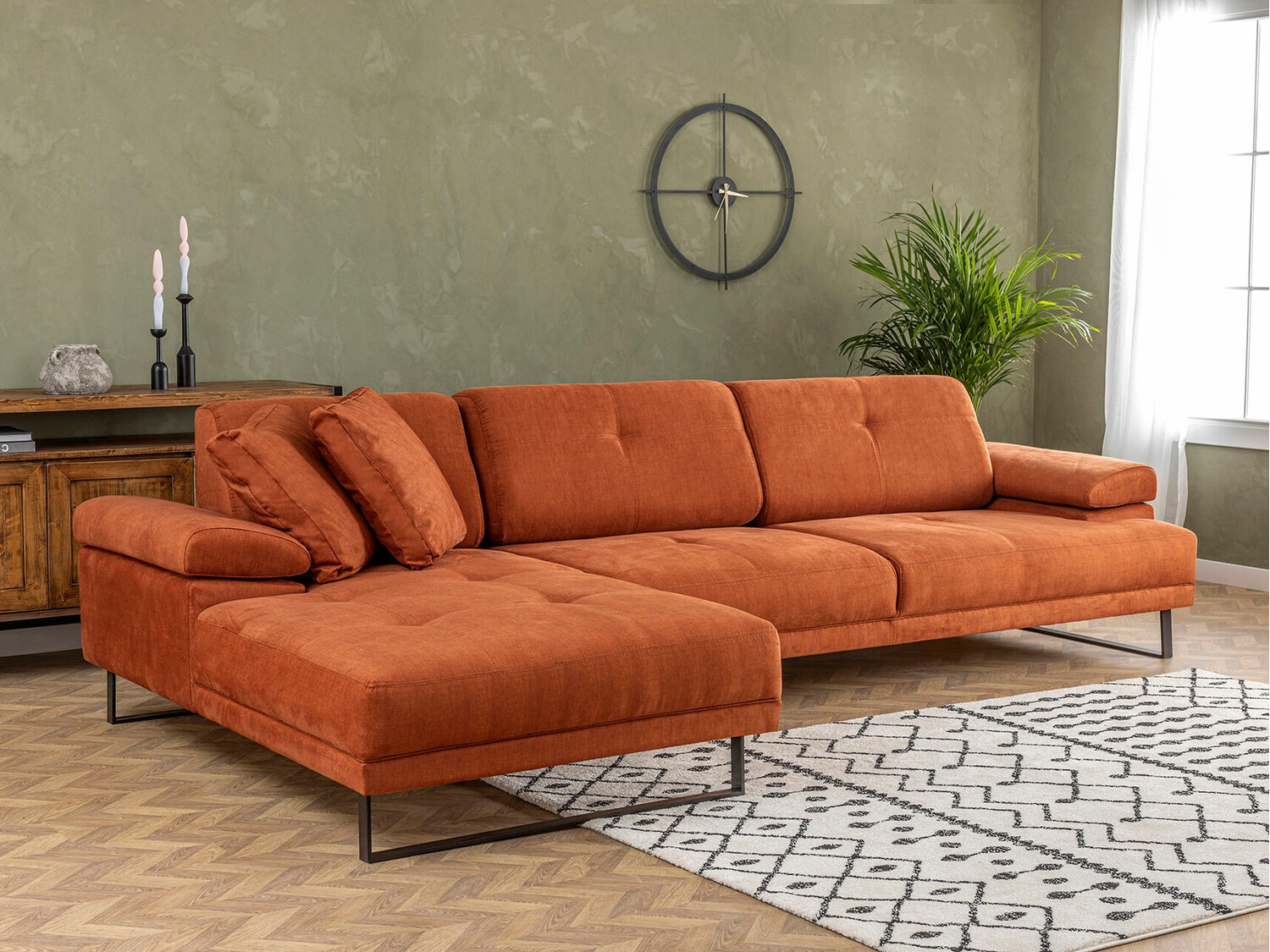 Kulmasohva Altadena 141 (Oranssi)