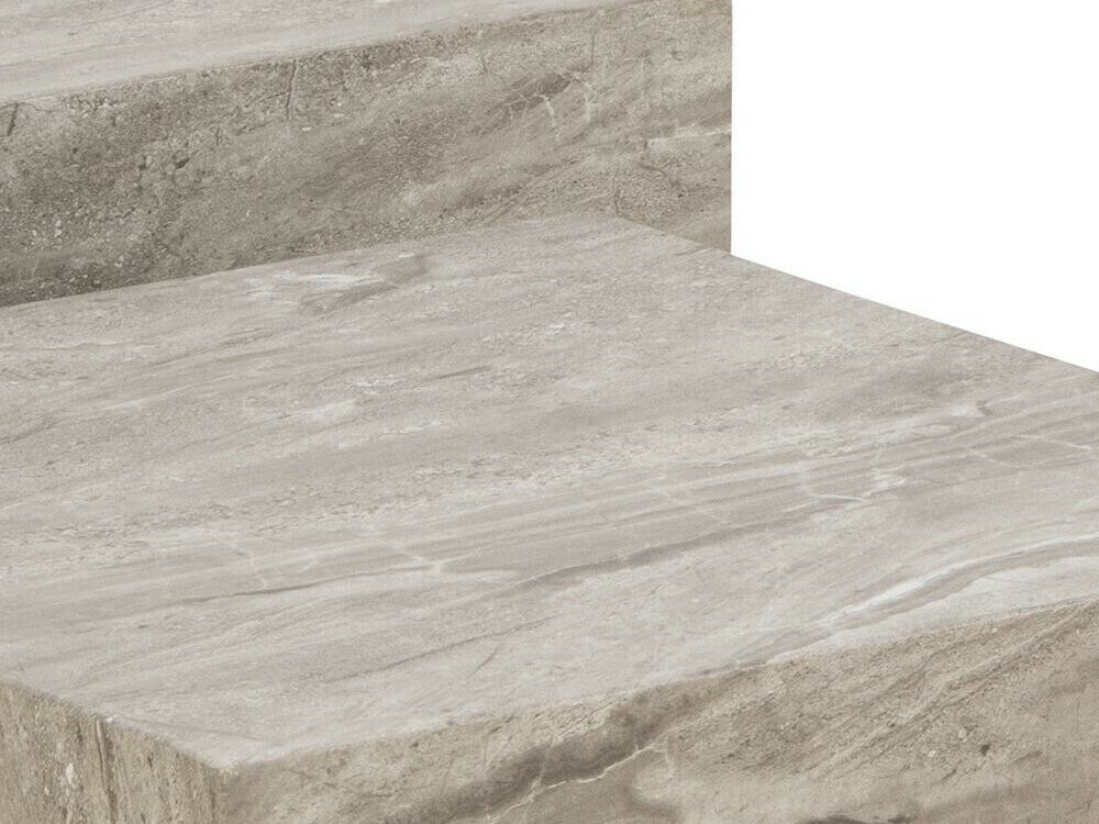 Sohvapöytäsetti Norsica 894 (Harmaa marmori)