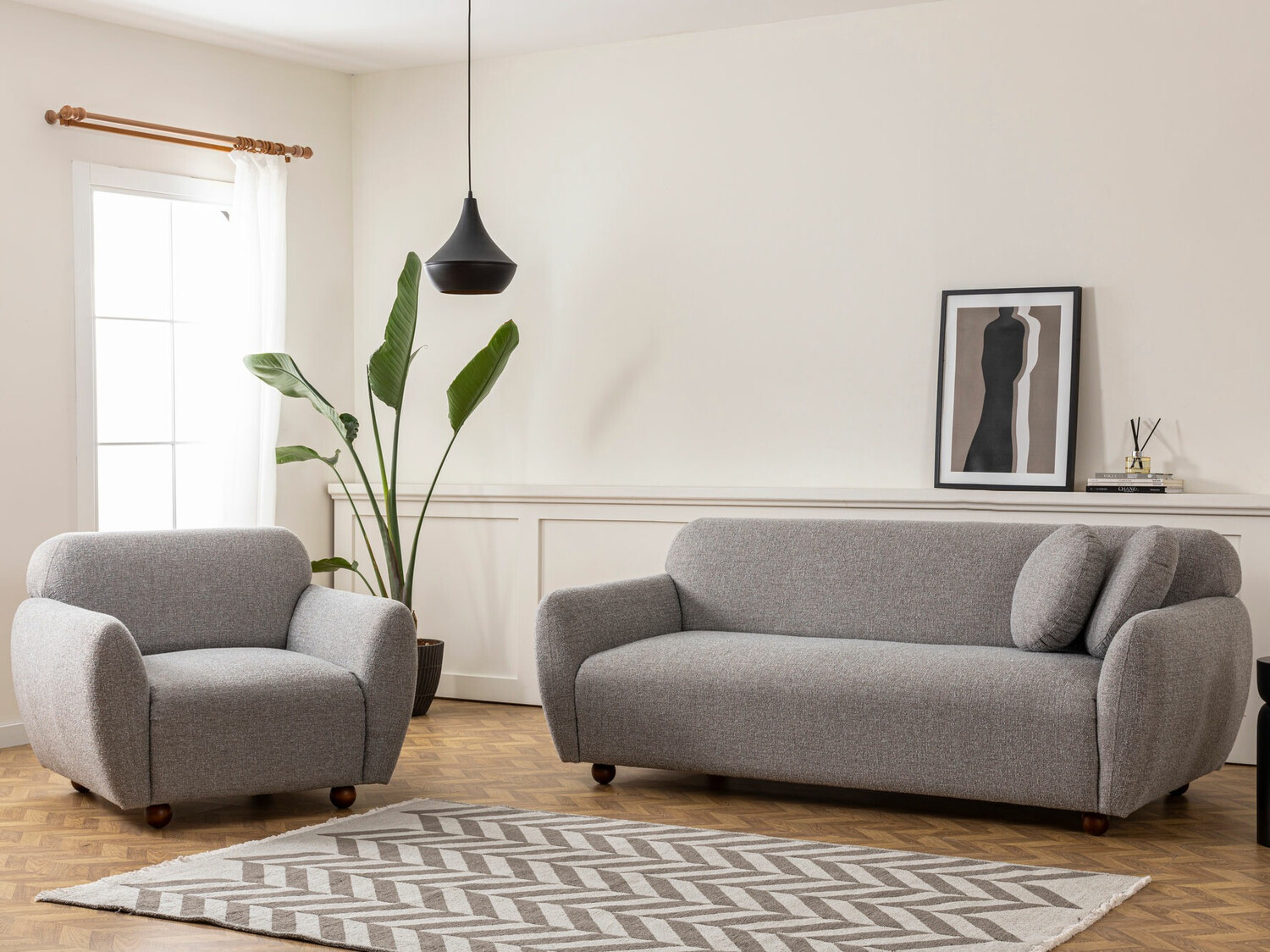 Sohva Altadena 188 (Harmaa)