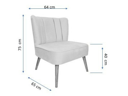 Nojatuoli Altadena 235 (Tummansininen)