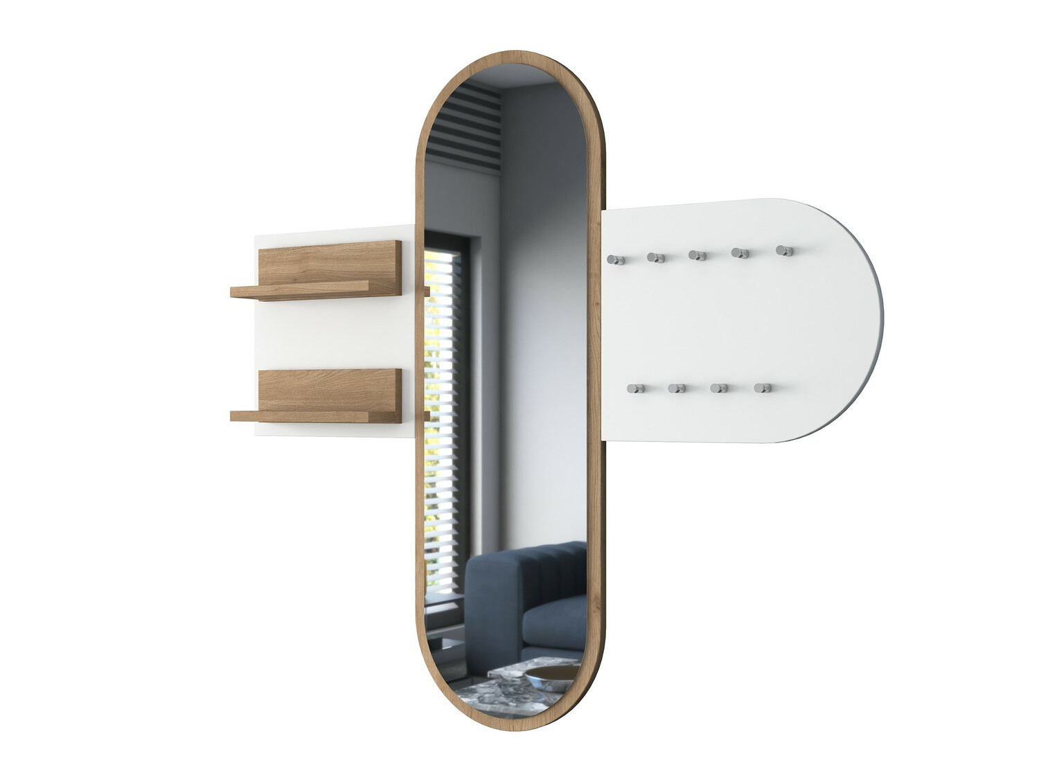 Teline Kailua 745 (Valkoinen + Pähkinä)