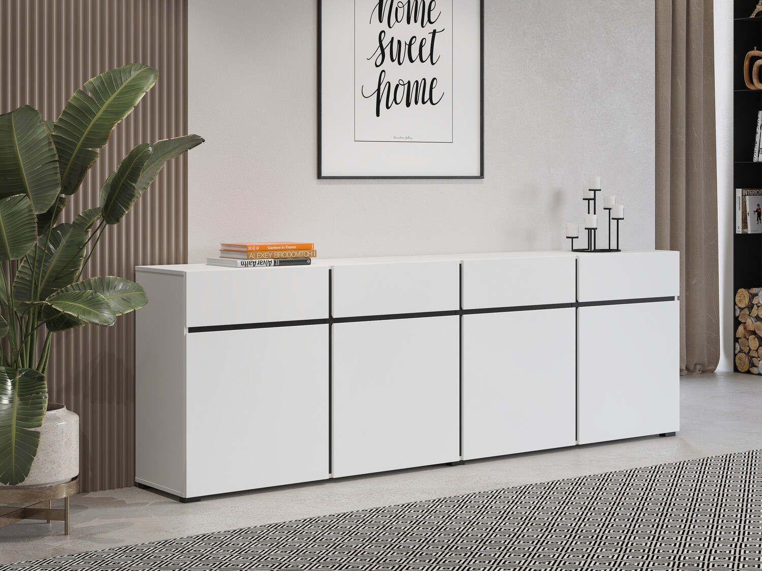 Lipasto Alfere 100 (Valkoinen)