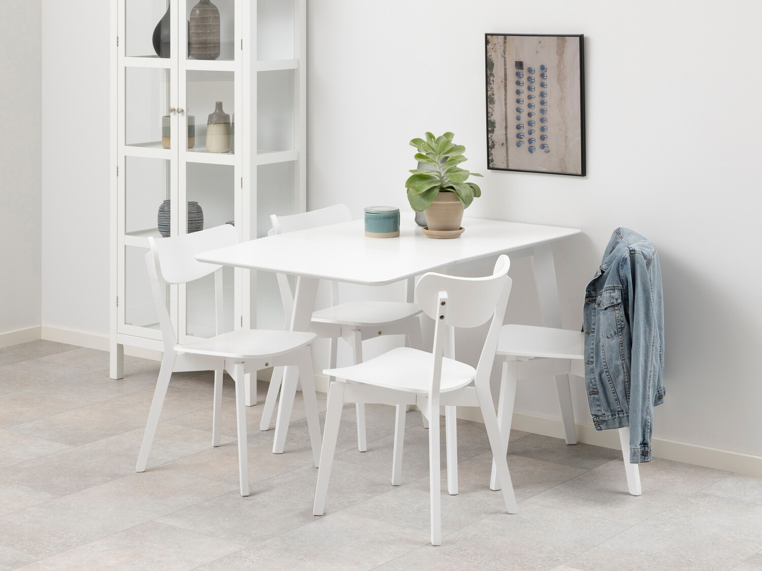 Ruokailuryhmä Norsica 710 (Valkoinen)