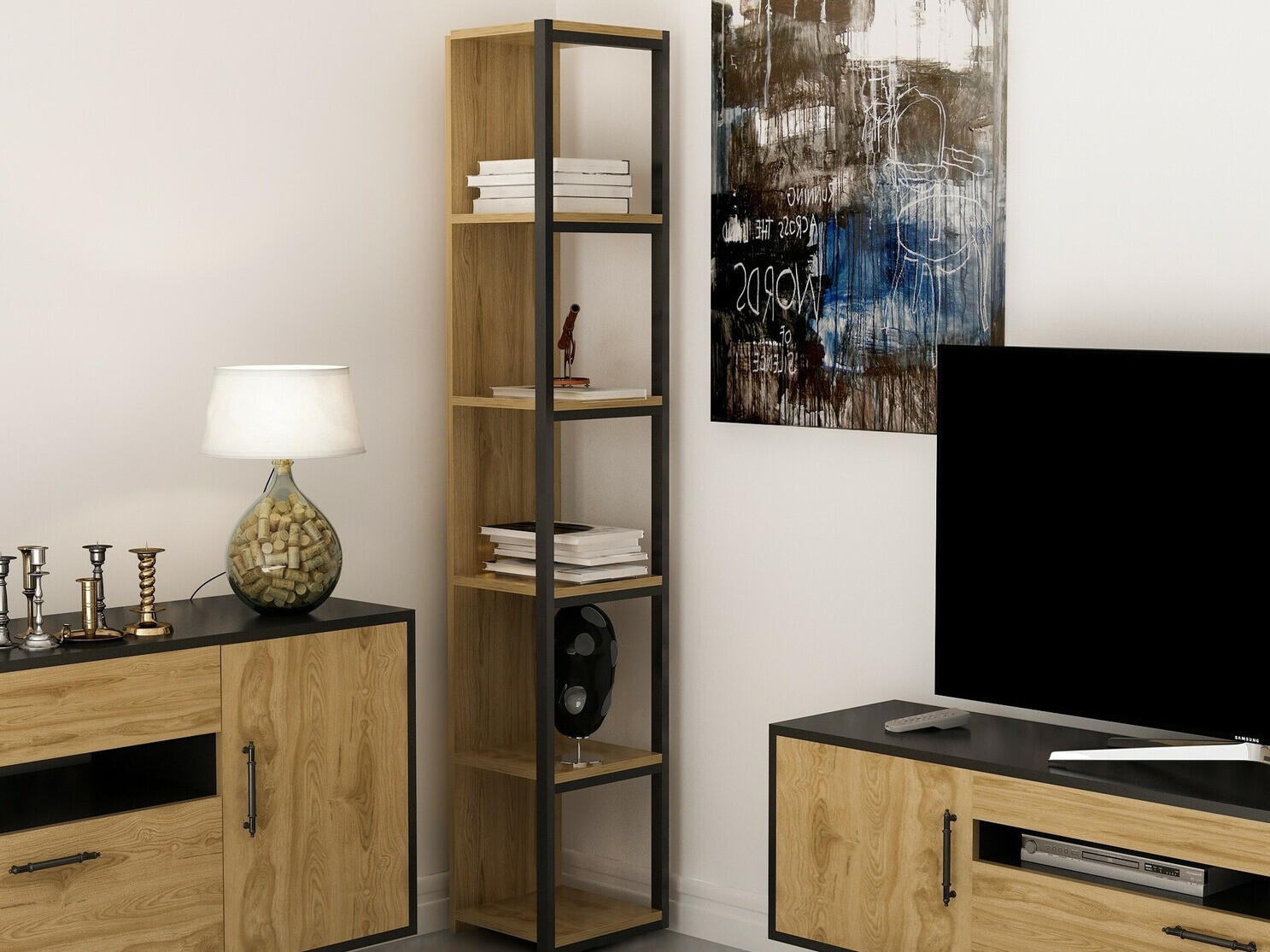 Kulmahylly Kailua 1077 (Tammi + Musta)