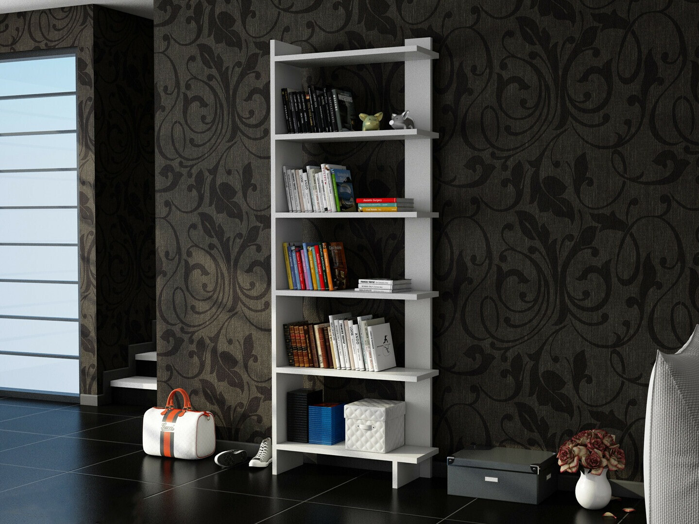 Hylly Kailua 1090 (Valkoinen)