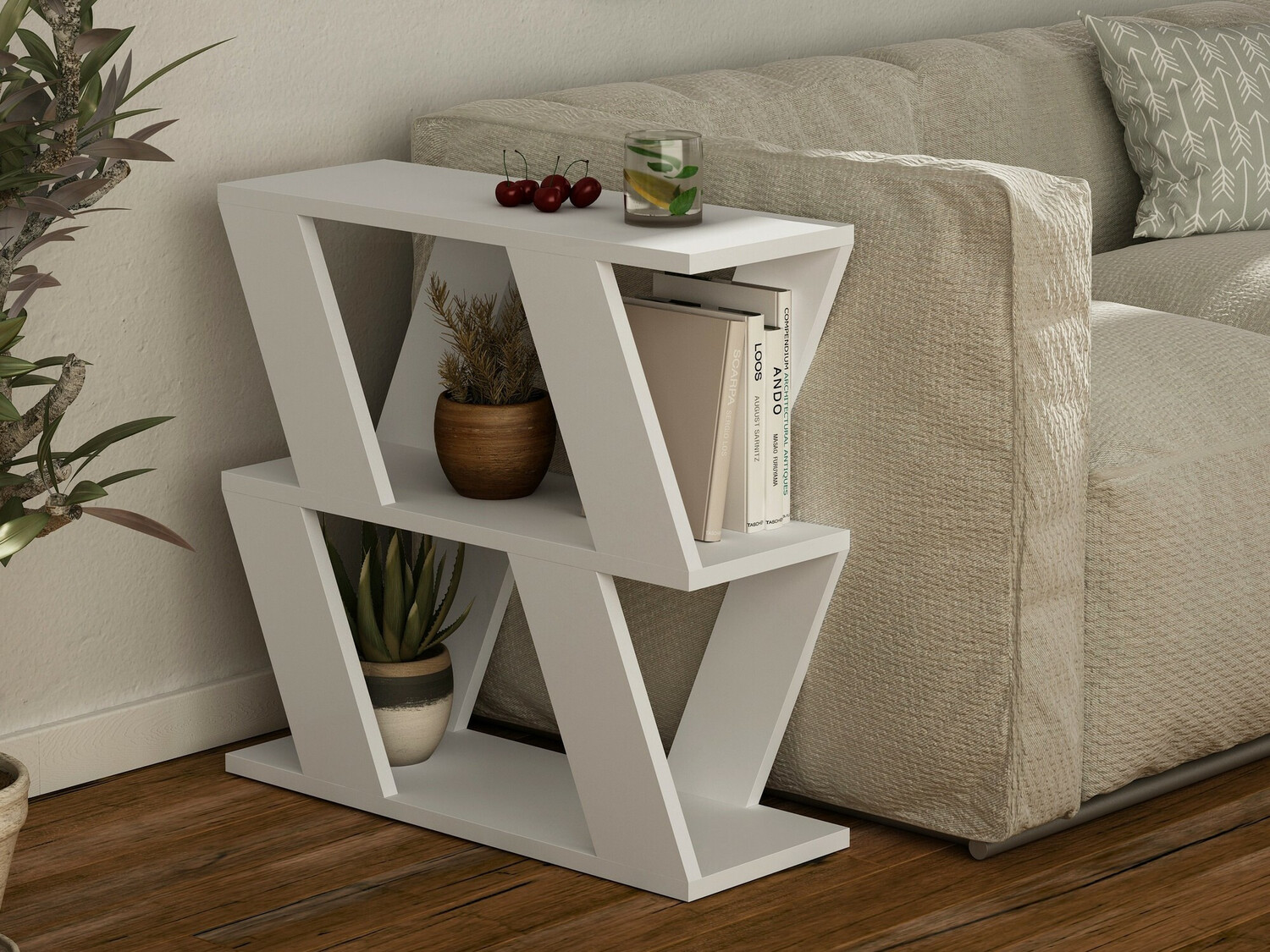 Sivupöytä Kailua 1377 (Valkoinen)