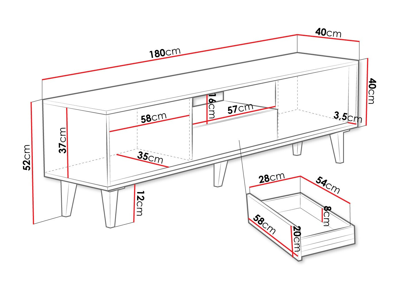 TV-taso Comfivo Romtori I