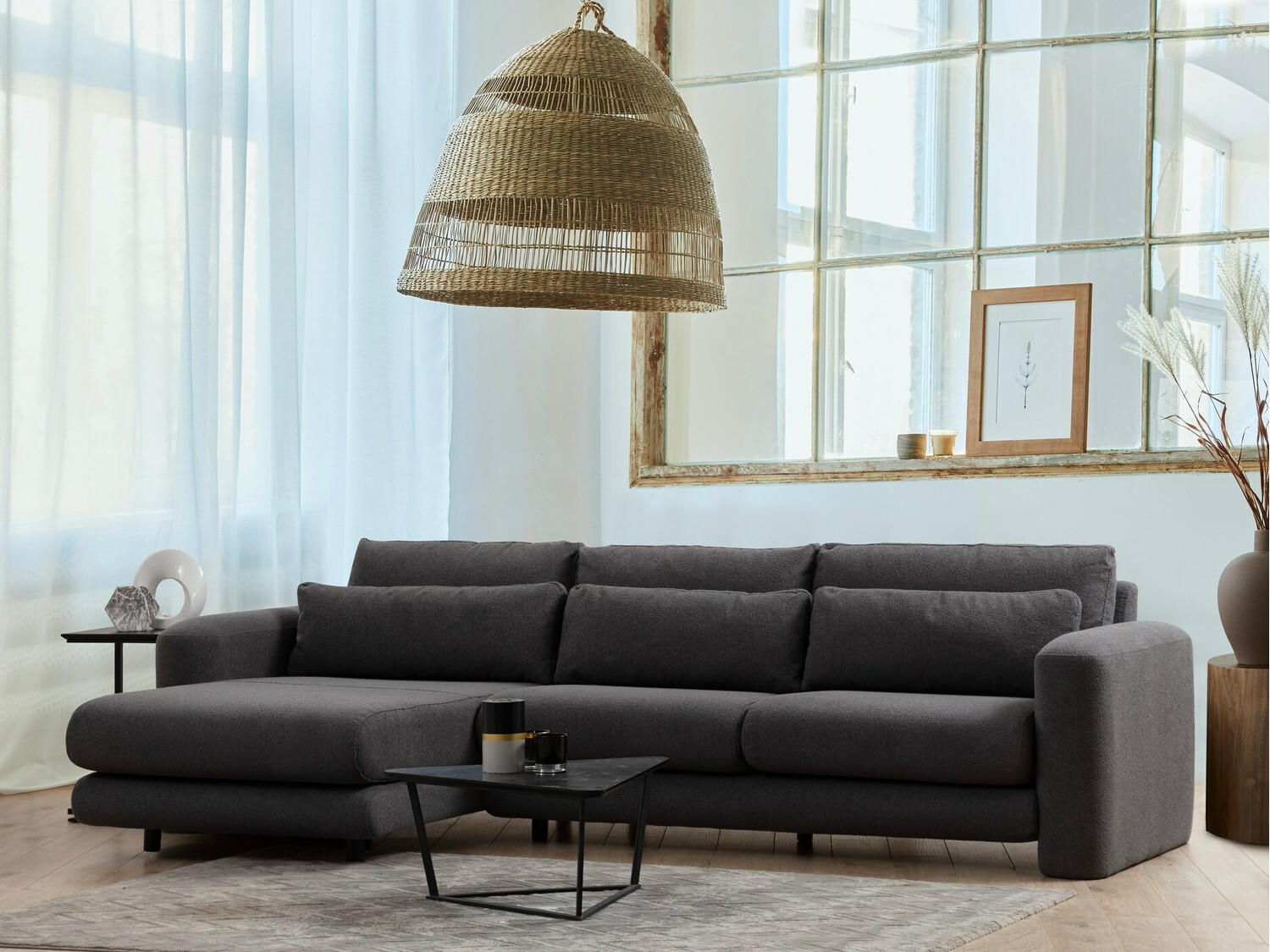 Kulmasohva Altadena 333 (Harmaa)