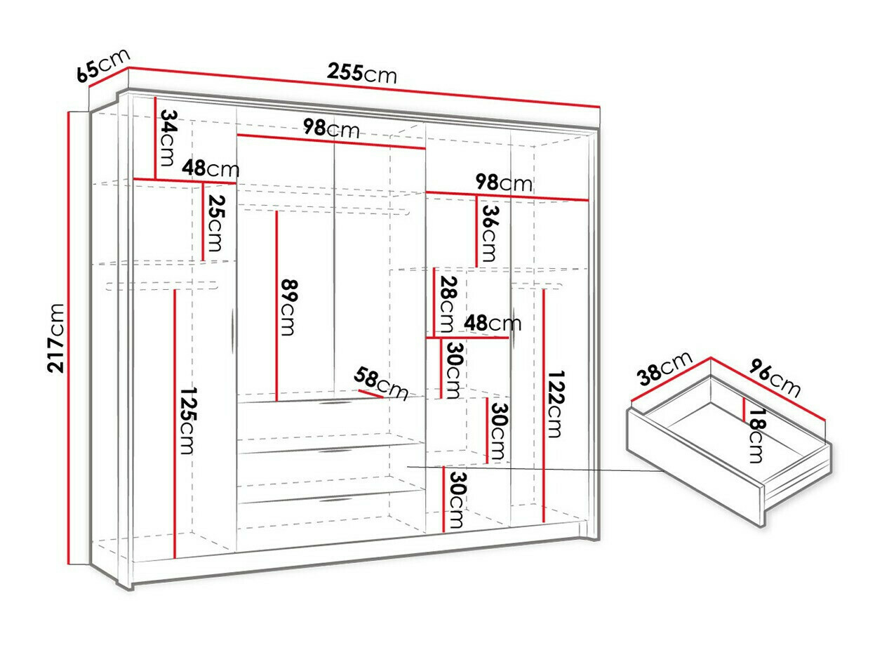 Vaatekaappi Honolulu 271