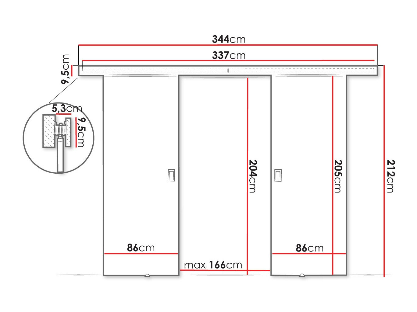 Liukuovi Dover 200 (Craft tammi)