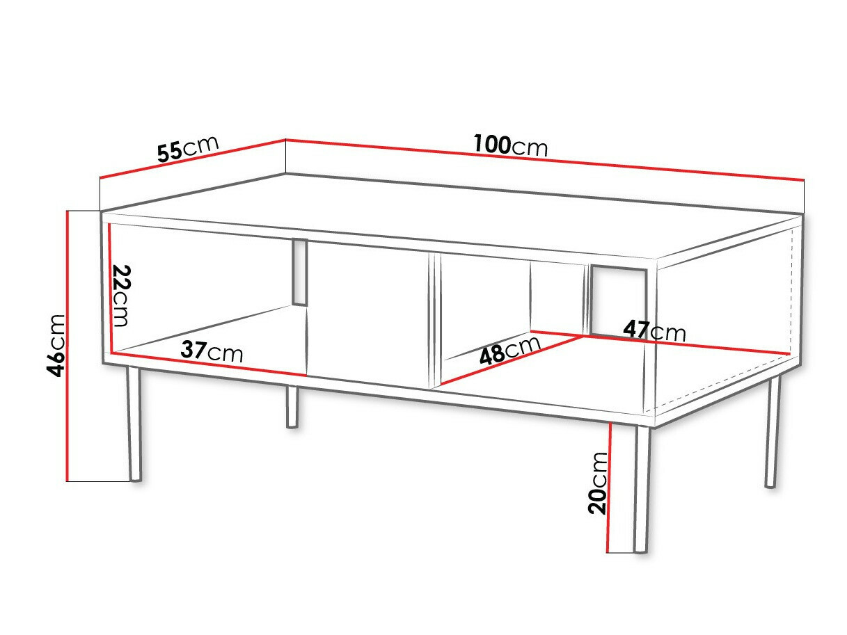 Sohvapöytä Doctrina