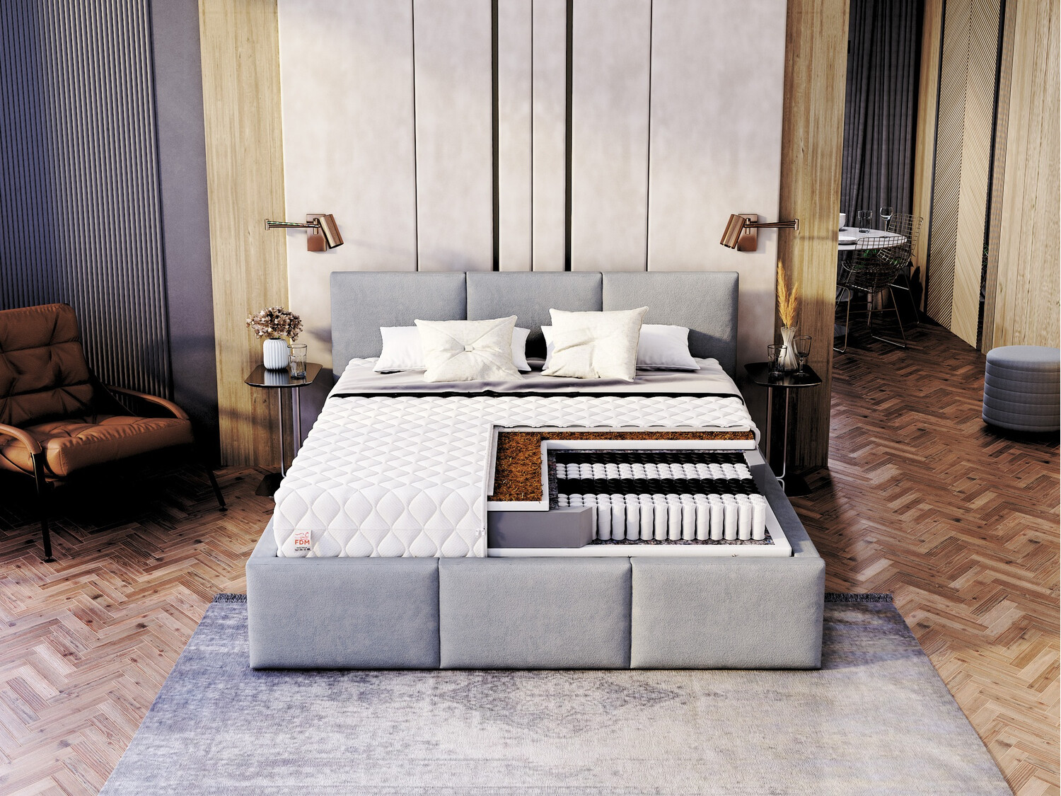 Patja Fairfield 104 (140 x 200 cm)