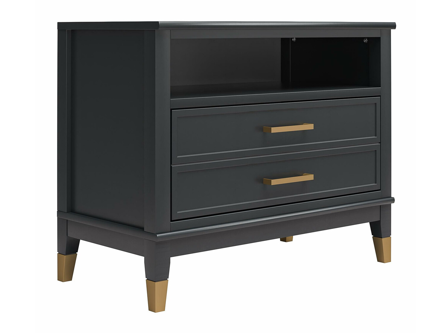 Yöpöytä CosmoLiving by Cosmopolitan Belromu 107 (Musta)