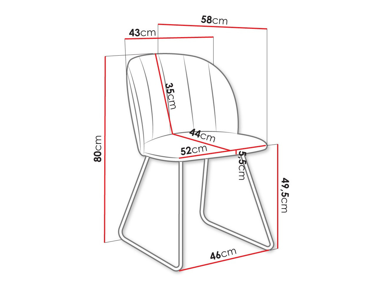 Tuoli Comfivo Passer I (Magic Velvet 2216)