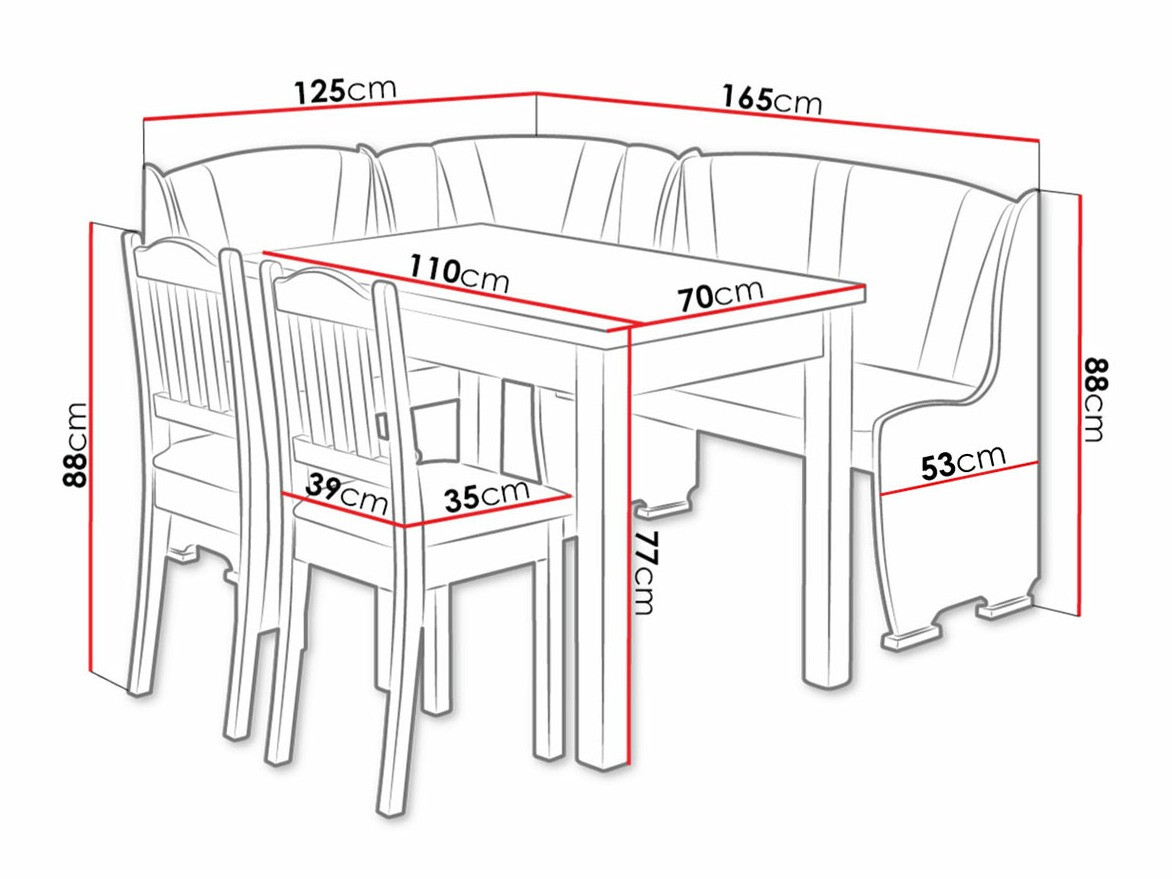 Keittiökulmaus Edmond 122