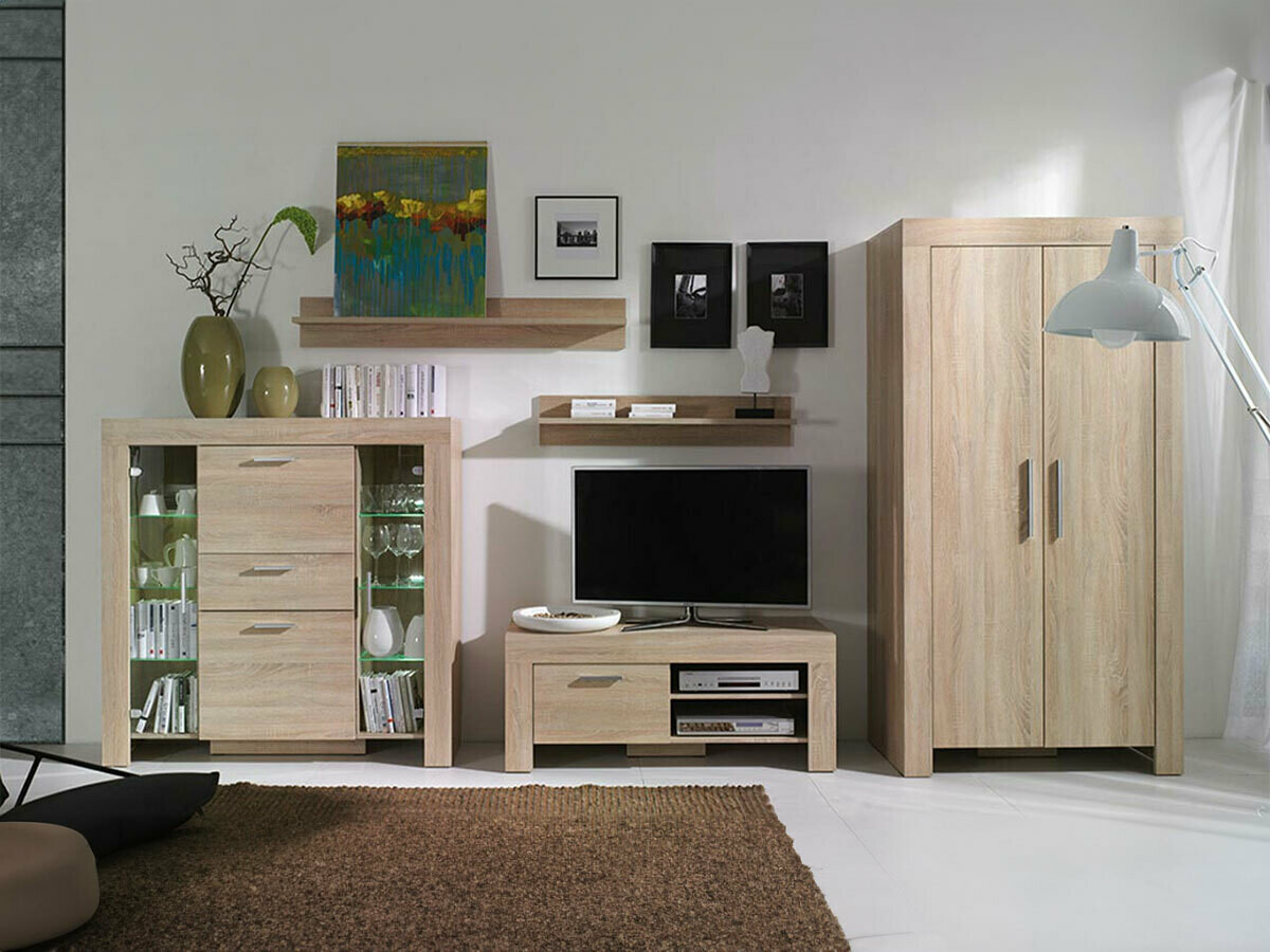 Olohuonesetti Melfeli 127 (Sonoma-tammi)