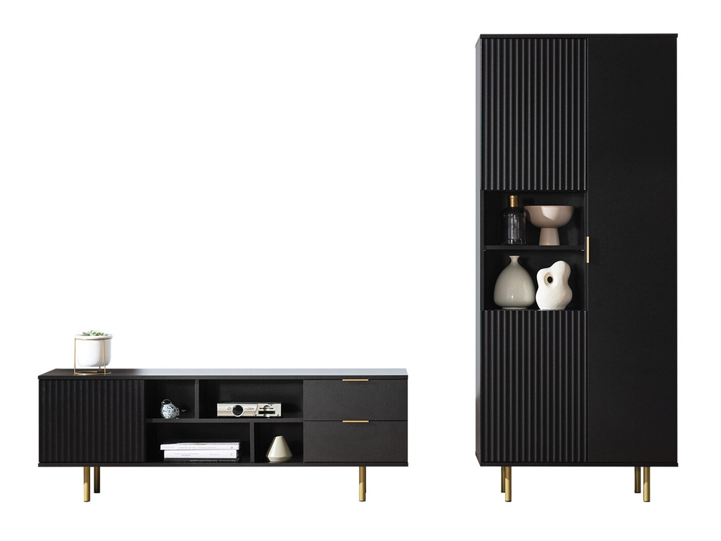 Olohuonesetti Decus III (Musta)