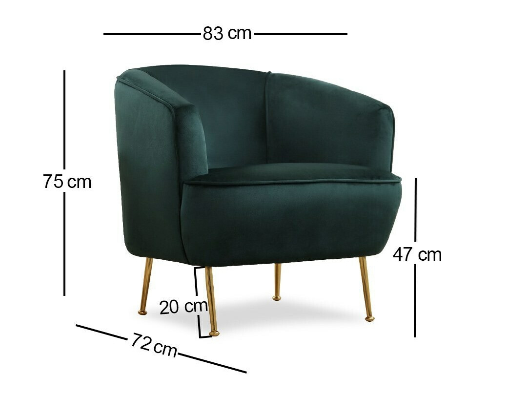 Nojatuoli Altadena 465 (Vihreä)