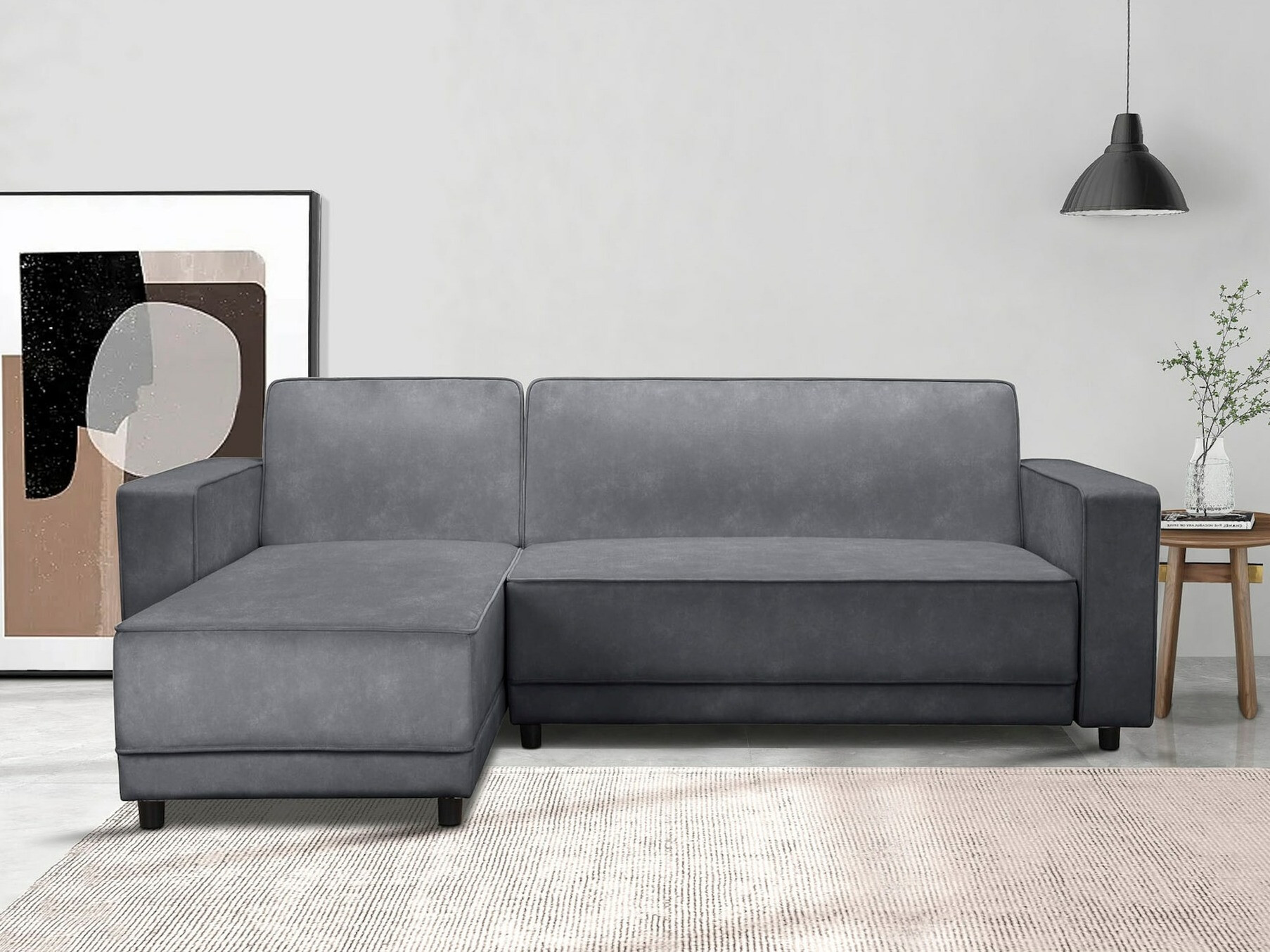 Kulmasohva Tulsa 634 (Antrasiitti)